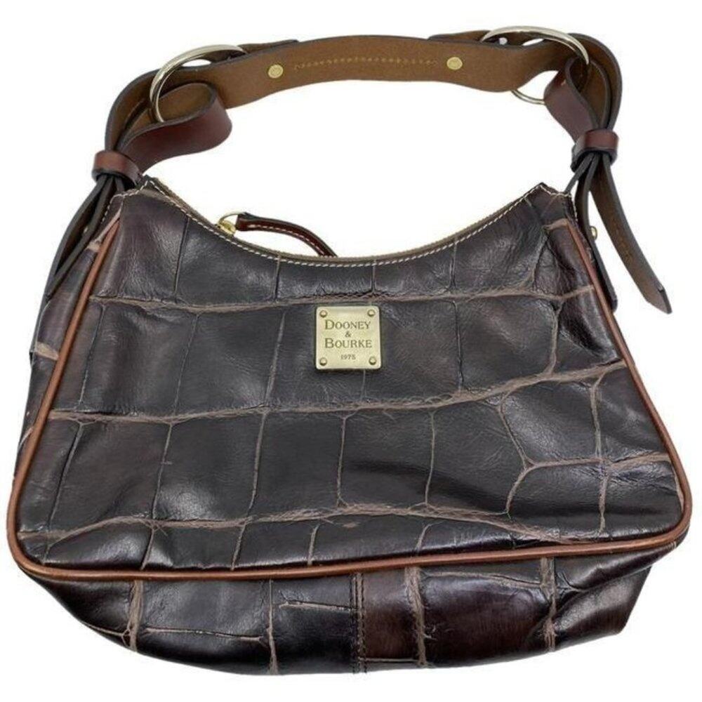 dooney and bourke animal print handbag small brown